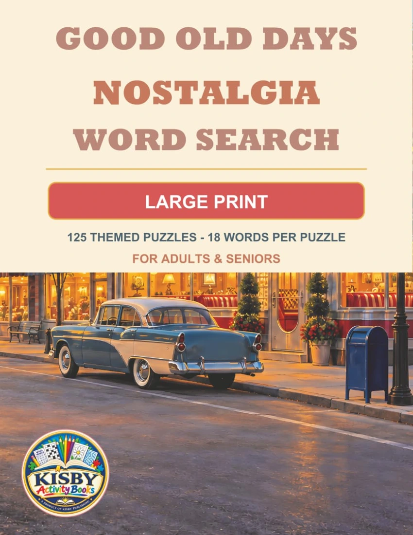 Good Old Days: Nostalgia Word Search