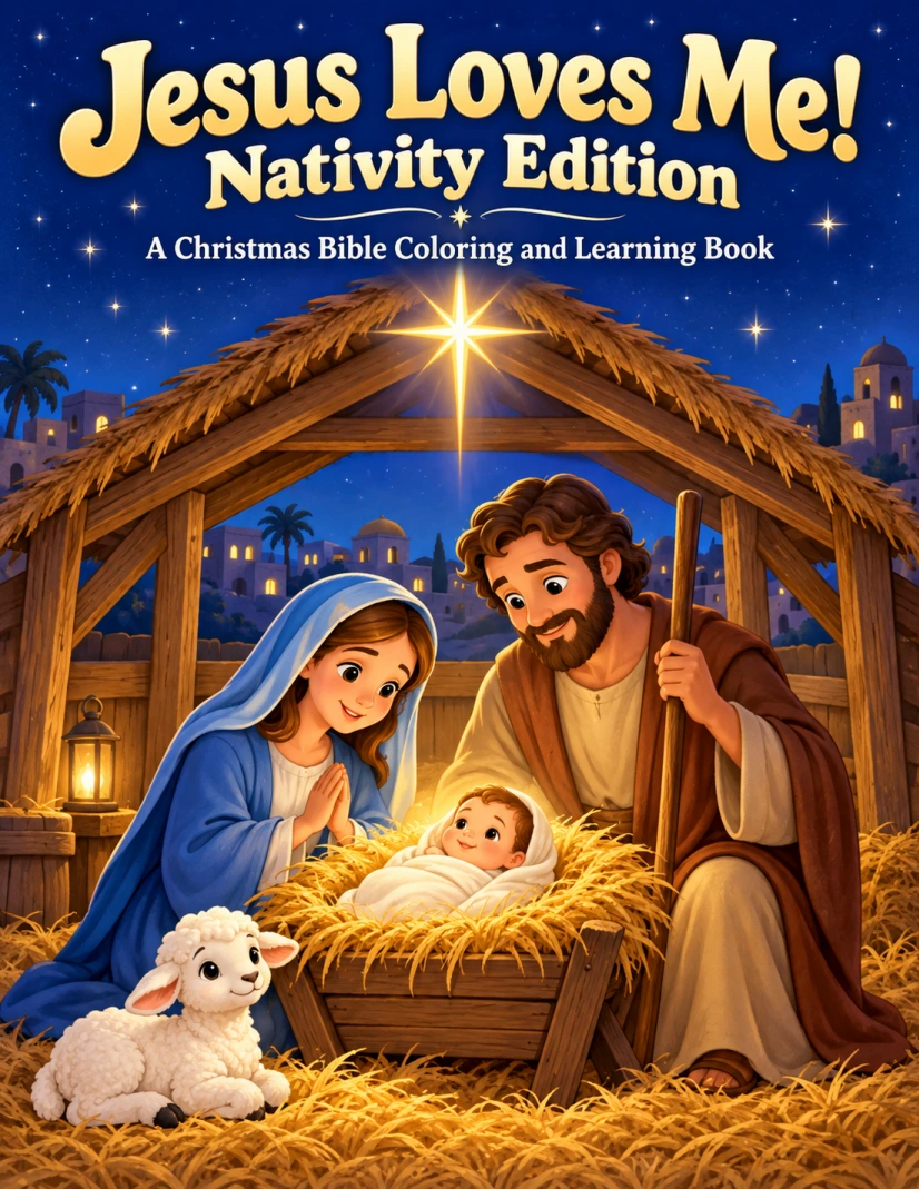 Jesus Loves Me! Nativity Edition cover